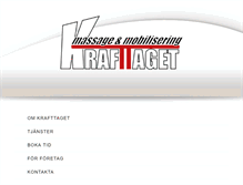 Tablet Screenshot of krafttaget.se